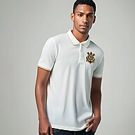 Polo Retrô Corinthians: Estilo e Tradição! - imagem 1