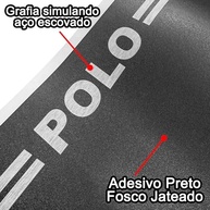 Kit Adesivos Protetores Soleira Porta Volkswagen Polo: Estilo e Proteção Premium - imagem 5