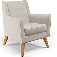 Poltrona Linho Cru Taroba: Conforto e Elegância - imagem 1