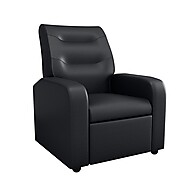Poltrona Reclinável Classic Preta – Conforto e Estilo na Sua Sala - imagem 1