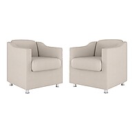 Poltronas de Recepção Suede: Conforto e Elegância - imagem 1