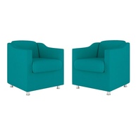 Poltronas Decorativas Suede: Conforto e Estilo! - imagem 1