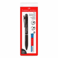 Poly 3 em 1 Faber-Castell: Lapiseira + 2 Canetas - imagem 1