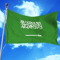 Bandeira Nacional da Arábia Saudita 9,5x1,2m - Polyester Premium com Cores Vibrantes e Resistência UV - imagem 3