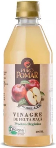 VINAGRE PURO POMAR MAÇÃ 500ML - imagem 1