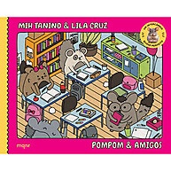 Pompom & Amigos: Livro de Colorir Divertido! - imagem 1