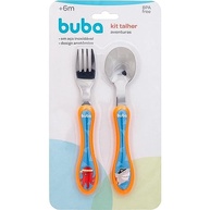 Kit Talheres Aventuras Pirata - Buba | Design Anatômico com Ponta em Aço Inoxidável - imagem 4
