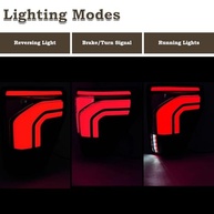 Lanterna Traseira LED Ford F150 Lariat/King Ranch/Platinum/Raptor 2024-2025 (com Ponto Cego) - imagem 5