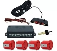 Sensor de Estacionamento Ré 4 Pontos Display Colorido 18mm - Segurança Total para Seu Veículo - imagem 2