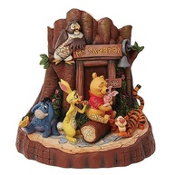 Estatueta Disney Traditions Jim Shore Winnie The Pooh - Coleção Exclusiva em Resina com Detalhes Manuais - imagem 2