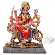 Estátua Maa Durga 10,4 cm - Escultura Hindu para Decoração e Pooja - imagem 1
