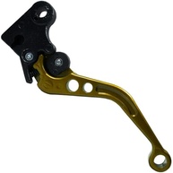 Manete Esportivo Dourado com Regulagem para CG 125, 150, 160, Fan, Titan, Start, Pop 100/110 (Par) - imagem 3