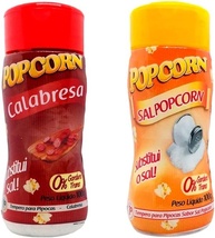 Temperos P/ Pipoca Popcorn Cx 12 Frascos. 6 Calabresa - 6 Sal Popcorn - imagem 1