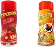 Temperos P/ Pipoca Popcorn Cx 12 Frascos. 6 Bacon - 6 Molho Mexicano - imagem 1