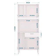Cozinha Compacta 6 Portas: Cassia Branco Poquema - imagem 2