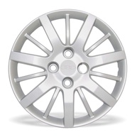 Calota Aro 14 Grid Fiat Siena/Palio 09/10 Prata - Fixação por Parafuso - imagem 1