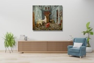 Pôster Impresso em Tela - Harmonia por Remedios Varo | Arte Abstrata Moderna 80x96cm - imagem 4
