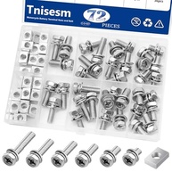 Kit 72 Parafusos e Porcas M6 para Bateria Moto - Aço Inox 304 - imagem 2