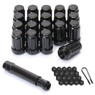 Porcas de Roda M12x1.5 Pretas Estriadas ChnewAuto: Segurança e Estilo para Seu Honda e Acura - imagem 1