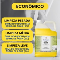 Deterbom BT58 5L - Limpa Porcelanato com Nanotecnologia - imagem 3