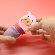 Alimentador em Silicone 3 em 1 Porquinha Pokey - Prático e Seguro para Pets - imagem 4