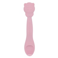 Colher em Silicone Porquinho Marcus e Marcus Rosa - Segura e Divertida para Bebês - imagem 1