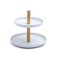 Porta-acessórios de Metal e Bambu 16cm - Oikos - imagem 1