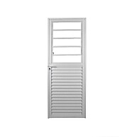 Porta Basculante Alumínio 210x80cm com Vidro Boreal – MGM Soft Plus - imagem 1