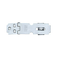 Porta Cadeado 2,5" Zincado Silvana: Kit com 12 - imagem 1