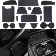 Forro de Console Central e Porta-Copos para Honda HR-V 2023-2026: Proteção e Estilo Antiderrapante - imagem 1