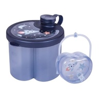 Kit 2 Peças Dosador Porta Leite em Pó + Porta Chupeta Higiênico para Bebês (Menino) - imagem 2