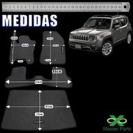 Tapete de Borracha Jeep Renegade: Proteção Completa com Traseiro Interiço e Porta-Malas - imagem 4