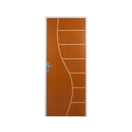 Porta de Madeira Maciça Cantareira Mogno 215x75cm - imagem 1