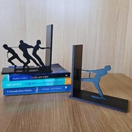 Porta-Livros Decorativo em MDF com Design de Boneco de Guerra - Ideal para Aparadores e Escritórios - imagem 4