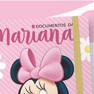 Porta Documentos Personalizado para Você e Seu Bebê – Tema Meninas 🎀 - imagem 1