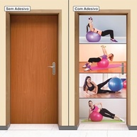 Adesivo Decorativo Porta Pilates - Estilo e Motivação para Seus Treinos - imagem 4