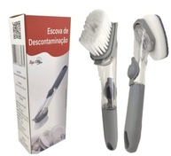 Top Chef Escova de Limpeza com Esponja e Porta Detergente - Dupla Ação para Cozinha Impecável - imagem 1