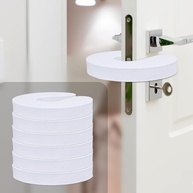Pacote com 6 Batentes de Porta Resistentes com Espuma Macia Anti-Batida - Proteção Total para Dedos e Móveis - imagem 1