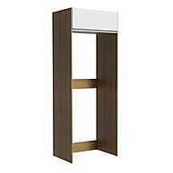Porta Geladeira Basculante Rustic/Branco Glamy Madesa - imagem 1