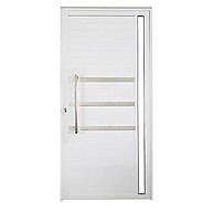 Porta Lambril Branca 210x80cm com Friso e Visor – Linha Veneza - imagem 1