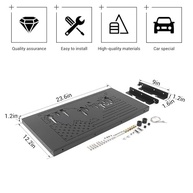 Mesa de Porta Traseira Hoolcar para Jeep Wrangler JK/JKU (2007-2017) - Prateleira de Carga Dobrável e Resistente - imagem 3