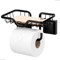 Porta Papel Higiênico com Suporte Celular: Praticidade e Estilo - imagem 1