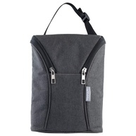 Bolsa Térmica Porta Mamadeiras para Bebê - Isolamento Total e Praticidade na Cor Preto - imagem 1