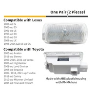 Luz de Cortesia LED para Porta Toyota e Lexus - Kit 2 Peças - imagem 5