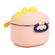 Pote Porta Leite em Pó 400ml Rosa - Prático, Seguro e Estiloso para Viagens e Rotina - imagem 1