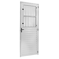 Porta Postigo Direita Ecosul 210x80cm Branco – Segurança e Estilo - imagem 1