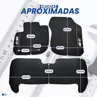 Kit Tapetes Internos e Porta Malas HR-V Turbo Touring Advance 2023-2025: Proteção Premium e Estilo - imagem 3