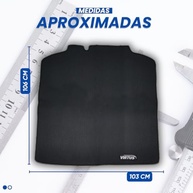 Tapete Porta Malas Emborrachado VW Virtus 2017-2023: Proteção Total e Fácil Limpeza - imagem 3
