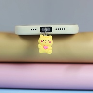 Protetor de Porta USB Fofo: Gatinho e Coelhinho 🐰🐱 - imagem 2