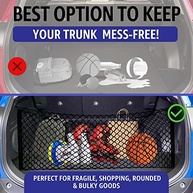 Rede de Porta-Malas Premium para Toyota RAV4 Hybrid/Prime 2019-2025: Organize seu Carro com Estilo! - imagem 5